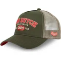 kasketter-buet-gron-snapback-af-von-dutch