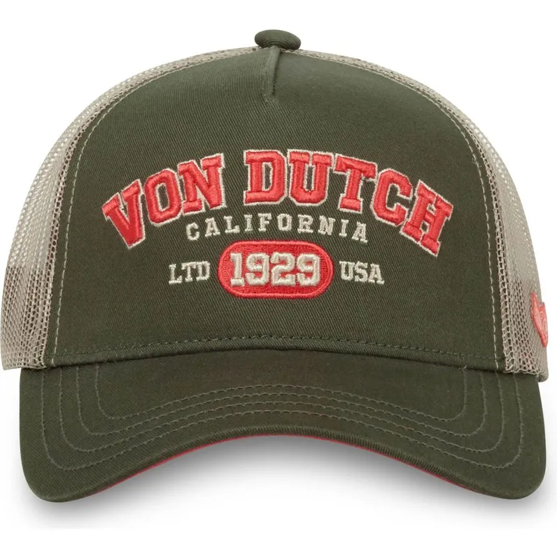 kasketter-buet-gron-snapback-af-von-dutch kasketter-buet-gron-snapback-af-von-dutch