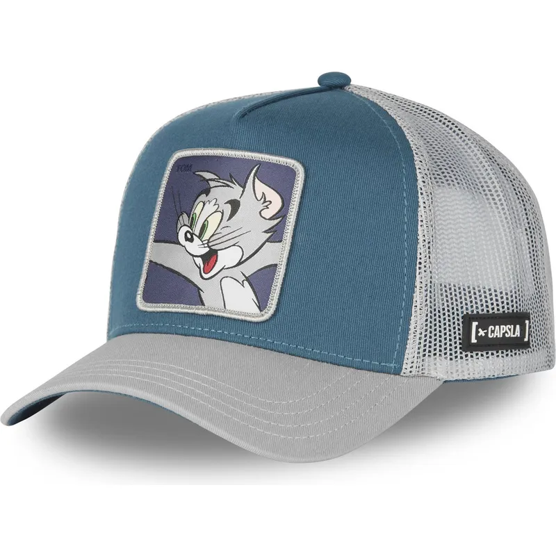 kasketter-buet-bla-snapback-tom-looney-tunes-af-capslab kasketter-buet-bla-snapback-tom-looney-tunes-af-capslab