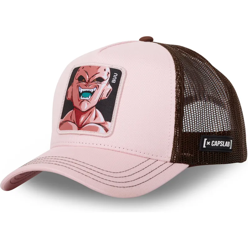 kasketter-buet-rosa-snapback-kid-buu-dragon-ball-af-capslab