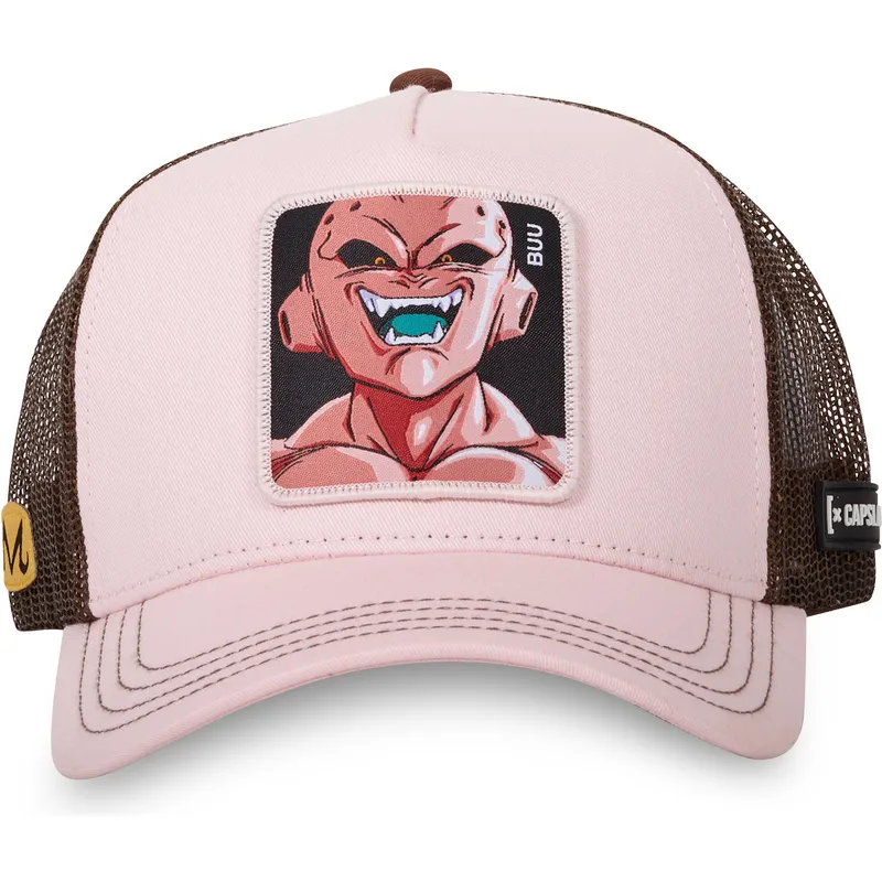 kasketter-buet-rosa-snapback-kid-buu-dragon-ball-af-capslab