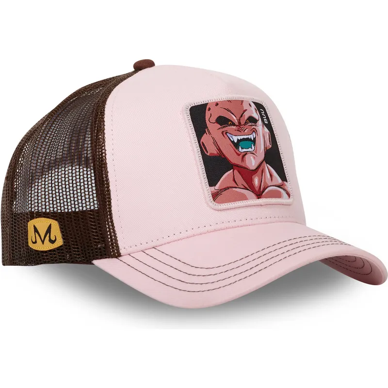 kasketter-buet-rosa-snapback-kid-buu-dragon-ball-af-capslab