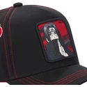 kasketter-buet-sort-snapback-til-barn-itachi-uchiha-naruto-af-capslab