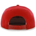 kasketter-flad-rod-snapback-fra-chicago-blackhawks-nhl-af-47-brand