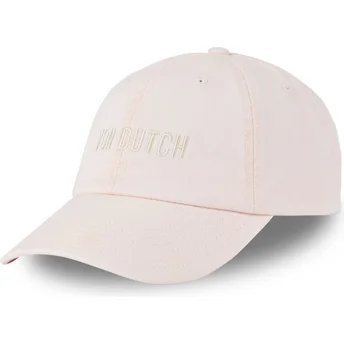 Von Dutch LPIN justerbar lyserød buet kasket