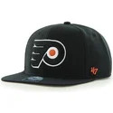 sort-philadelphia-flyers-nhl-sure-shot-snapback-kasket-fra-47-brand