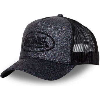 Von Dutch GLITTER NR sort truckerhat