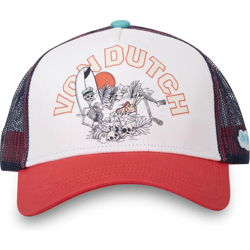 hvid-og-rod-trucker-kasket-til-dreng-kidsurf01-fra-von-dutch