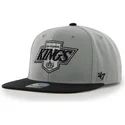kasketter-flad-gra-snapback-fra-los-angeles-kings-nhl-af-47-brand
