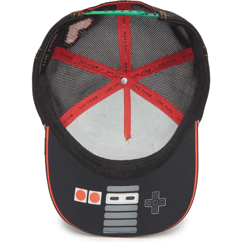 gron-og-sort-trucker-kasket-krokodille-trouble-32-in-twenty-insert-coin-vol2-the-farm-fra-goorin-bros