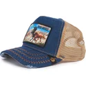 bla-og-beige-truckerkasket-med-hest-ride-or-die-model-nr-21d302d13-rodeo-the-farm-fra-goorin-bros