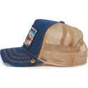 bla-og-beige-truckerkasket-med-hest-ride-or-die-model-nr-21d302d13-rodeo-the-farm-fra-goorin-bros