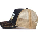 sort-og-beige-trucker-cap-med-hest-stallion-model-nr-5741110n-rodeo-the-farm-af-goorin-bros
