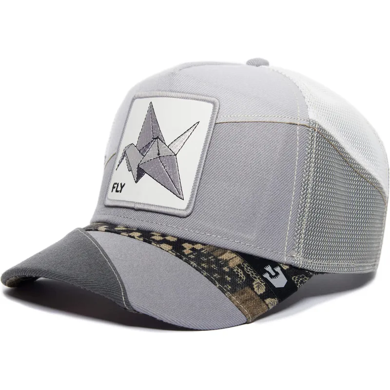kasketter-buet-gra-snapback-the-farm-af-goorin-bros kasketter-buet-gra-snapback-the-farm-af-goorin-bros