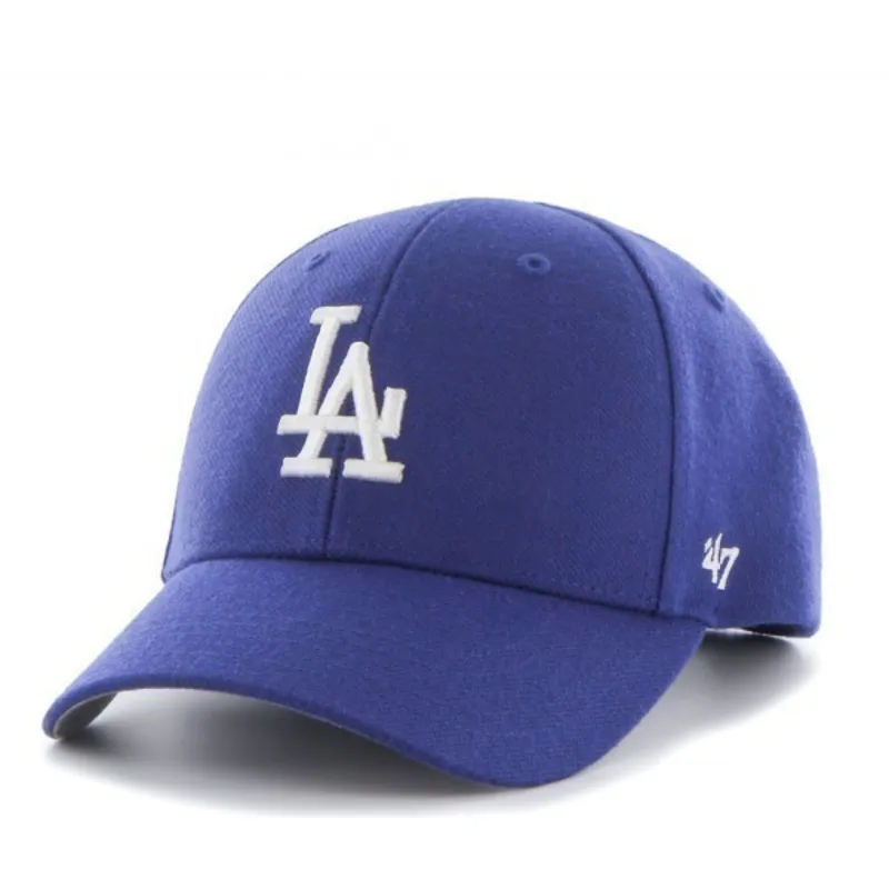 kasketter-buet-bla-justerbar-rem-fra-los-angeles-dodgers-mlb-af-47-brand