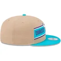 charlotte-hornets-nba-new-era-9fifty-draft-2024-brun-og-bla-snapback-flad-kasket