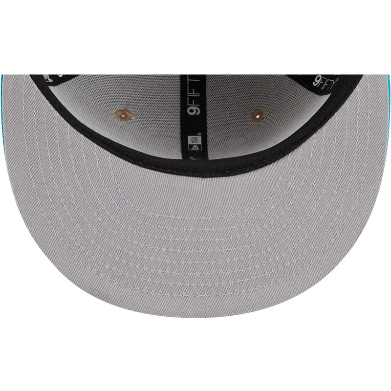 brun-og-bla-flat-cap-snapback-9fifty-draft-2024-fra-charlotte-hornets-nba-fra-new-era