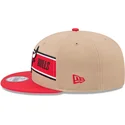 brun-og-rod-flat-cap-snapback-9fifty-draft-2024-fra-chicago-bulls-nba-fra-new-era
