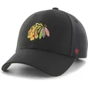 sort-buet-kasket-fra-chicago-blackhawks-nhl-af-47-brand