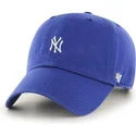 bla-new-york-yankees-mlb-clean-up-kasket-med-buet-skygge-fra-47-brand