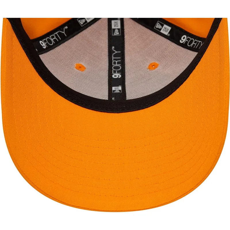 kasketter-buet-orange-snapback-9forty-repreve-fra-mclaren-racing-formula-1-af-new-era kasketter-buet-orange-snapback-9forty-repreve-fra-mclaren-racing-formula-1-af-new-era