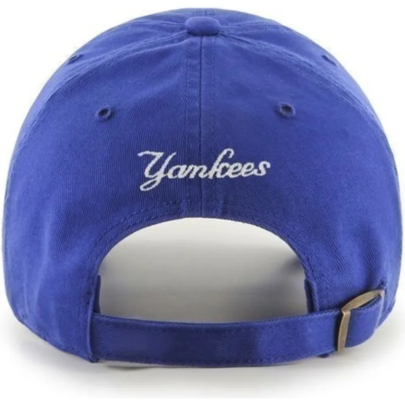 kasketter-buet-bla-justerbar-rem-fra-new-york-yankees-mlb-af-47-brand