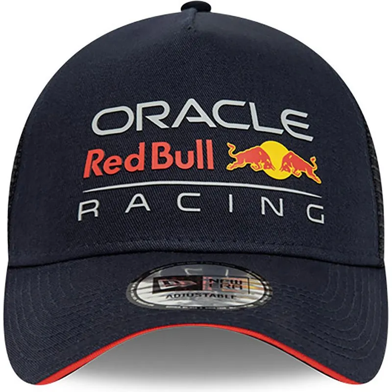 morkebla-trucker-kasket-a-frame-essential-fra-red-bull-racing-formula-1-fra-new-era