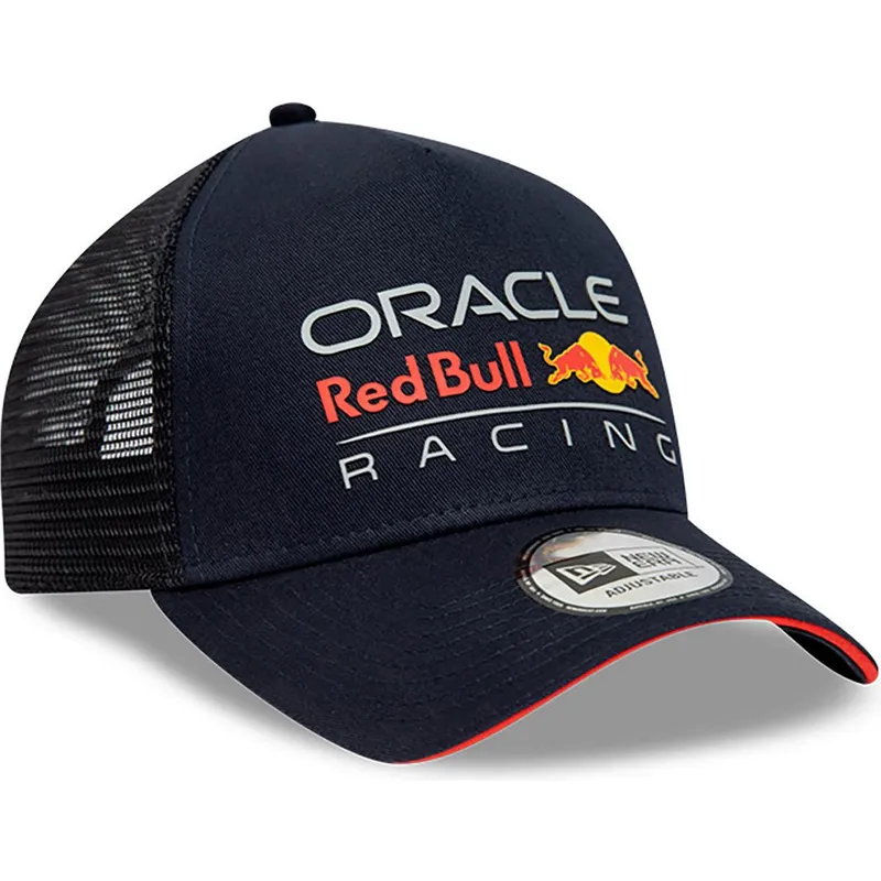morkebla-trucker-kasket-a-frame-essential-fra-red-bull-racing-formula-1-fra-new-era