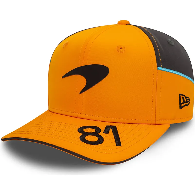 kasketter-buet-orange-snapback-oscar-piastri-9fifty-original-fit-fra-mclaren-racing-formula-1-af-new-era