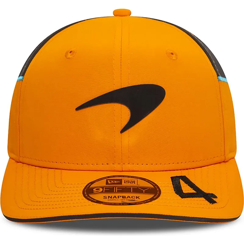 kasketter-buet-orange-snapback-lando-norris-9fifty-original-fit-fra-mclaren-racing-formula-1-af-new-era