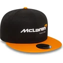 sort-og-orange-flat-cap-snapback-9fifty-essentials-fra-mclaren-racing-formula-1-fra-new-era