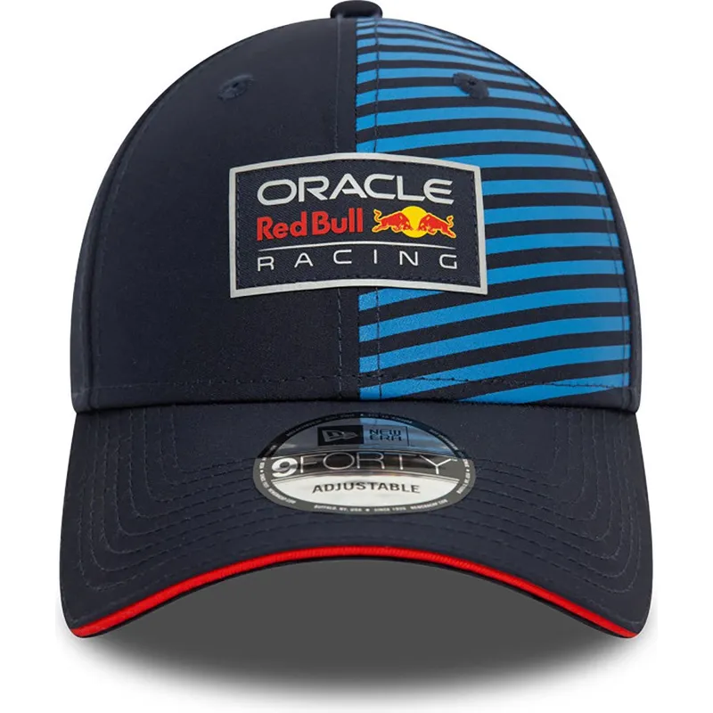 kasketter-buet-marinebla-snapback-9forty-fra-red-bull-racing-formula-1-af-new-era
