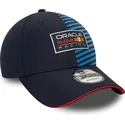 kasketter-buet-marinebla-snapback-9forty-fra-red-bull-racing-formula-1-af-new-era