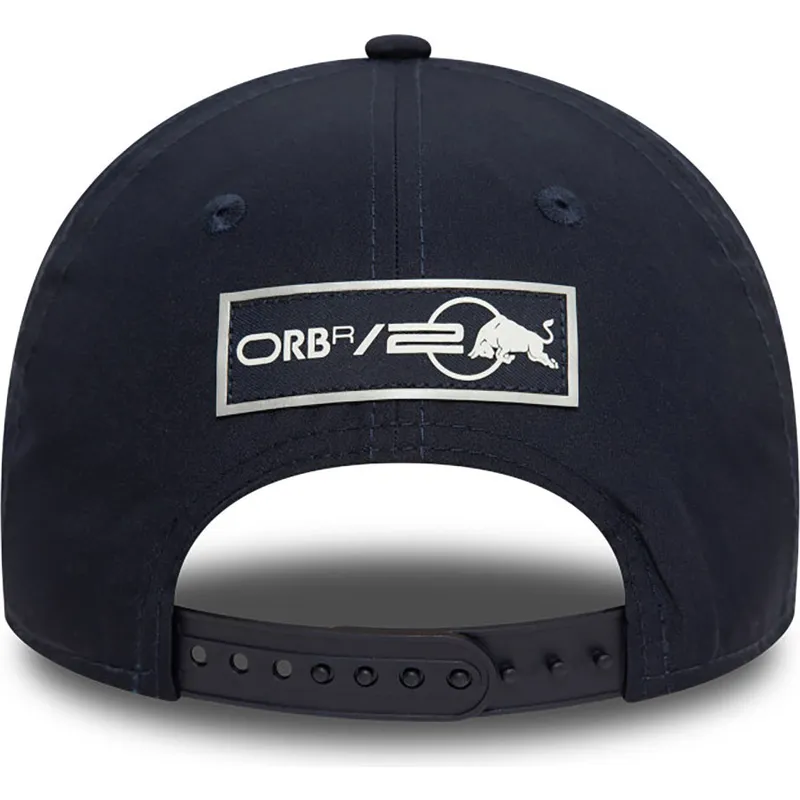 kasketter-buet-marinebla-snapback-9forty-fra-red-bull-racing-formula-1-af-new-era