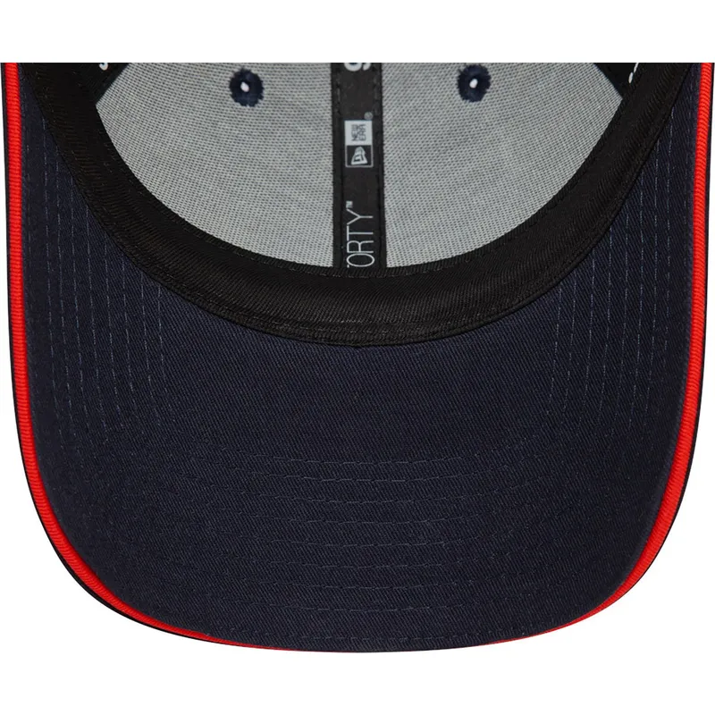kasketter-buet-marinebla-snapback-9forty-fra-red-bull-racing-formula-1-af-new-era