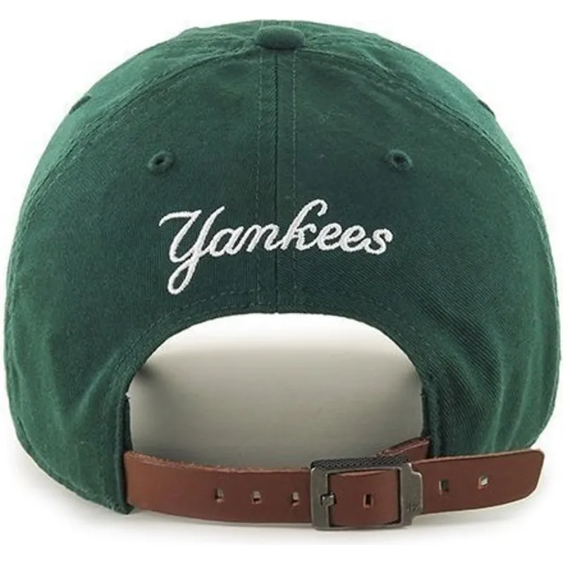 kasketter-buet-gron-justerbar-rem-pequeno-fra-new-york-yankees-mlb-af-47-brand