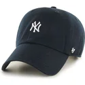 morkebla-buet-kasket-med-lille-new-york-yankees-logo-mlb-clean-up-fra-47-brand