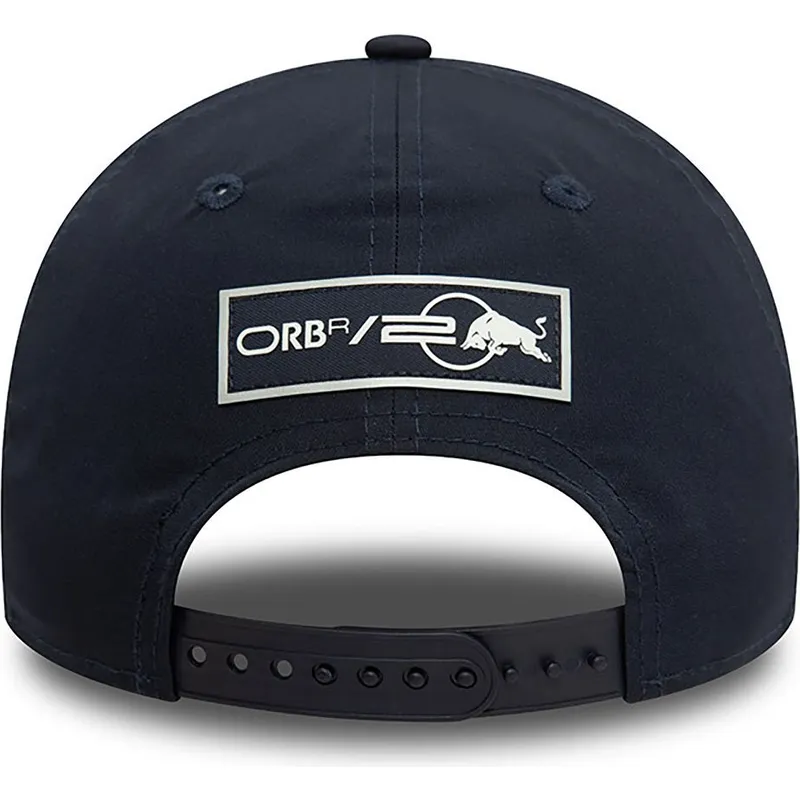 kasketter-buet-marinebla-snapback-max-verstappen-9forty-fra-red-bull-racing-formula-1-af-new-era