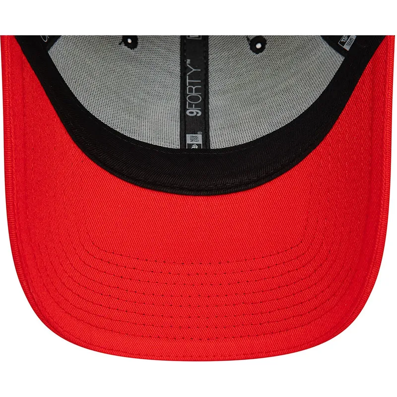 sort-buet-snapback-kasket-9forty-side-patch-fra-haas-f1-team-formula-1-fra-new-era