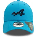 bla-9forty-essential-repreve-snapback-kasket-med-buet-skygge-fra-alpine-f1-team-formula-1-af-new-era