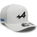 hvid-trucker-kasket-pierre-gasly-9fifty-original-fit-fra-alpine-f1-team-formula-1-fra-new-era