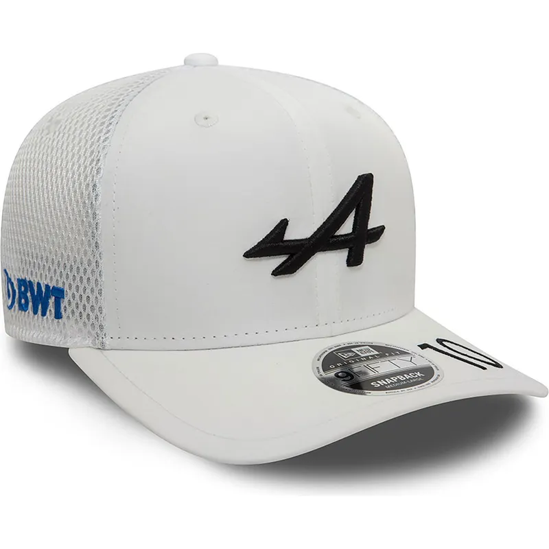 hvid-trucker-kasket-pierre-gasly-9fifty-original-fit-fra-alpine-f1-team-formula-1-fra-new-era