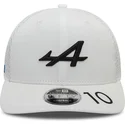 hvid-trucker-kasket-pierre-gasly-9fifty-original-fit-fra-alpine-f1-team-formel-1-fra-new-era