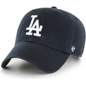 sort-buet-kasket-fra-los-angeles-dodgers-mlb-clean-up-fra-47-brand