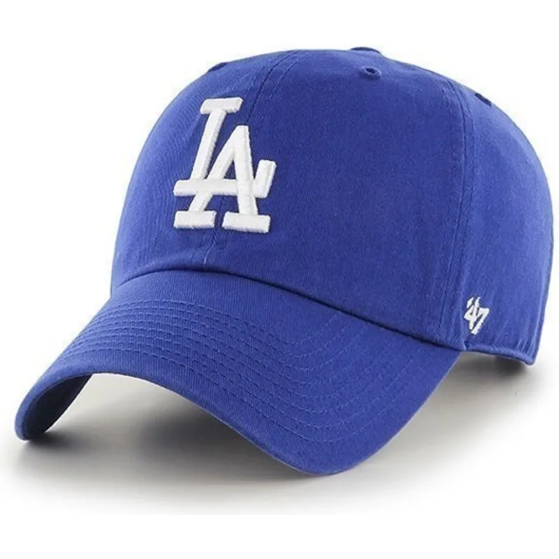 bla-buet-kasket-fra-los-angeles-dodgers-mlb-clean-up-fra-47-brand