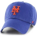 kasketter-buet-bla-justerbar-rem-fra-new-york-mets-mlb-af-47-brand