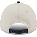 buet-beige-og-marinebla-snapback-kasket-9forty-stretch-snap-4th-of-july-fra-atlanta-braves-mlb-fra-new-era