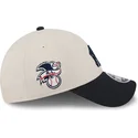 new-era-new-york-yankees-mlb-4th-of-july-9forty-stretch-snap-beige-og-marinebla-snapback-med-buet-skygge