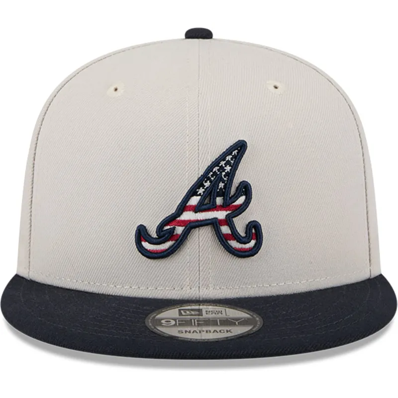 kasketter-flad-beige-snapback-9fifty-4th-of-july-fra-atlanta-braves-mlb-af-new-era kasketter-flad-beige-snapback-9fifty-4th-of-july-fra-atlanta-braves-mlb-af-new-era