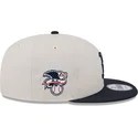 beige-og-marinebla-snapback-9fifty-4th-of-july-boston-red-sox-mlb-kasket-fra-new-era